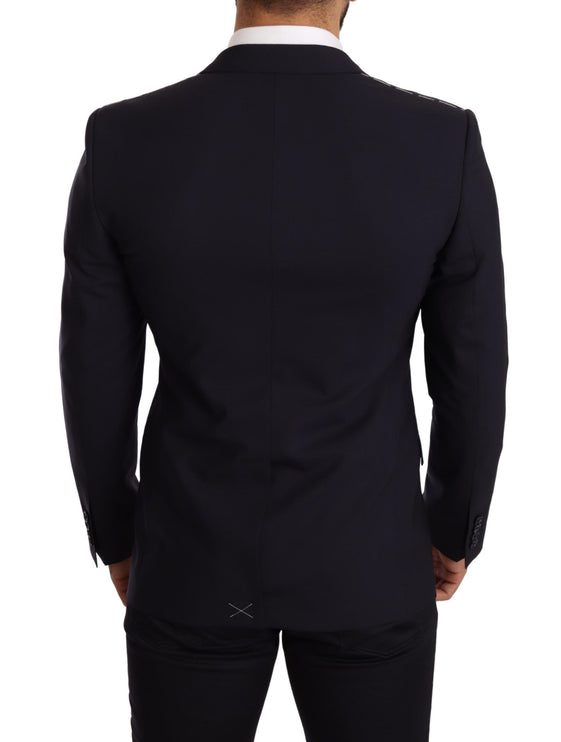 Blazer Martini Elegant Navy par des tailleurs renommés