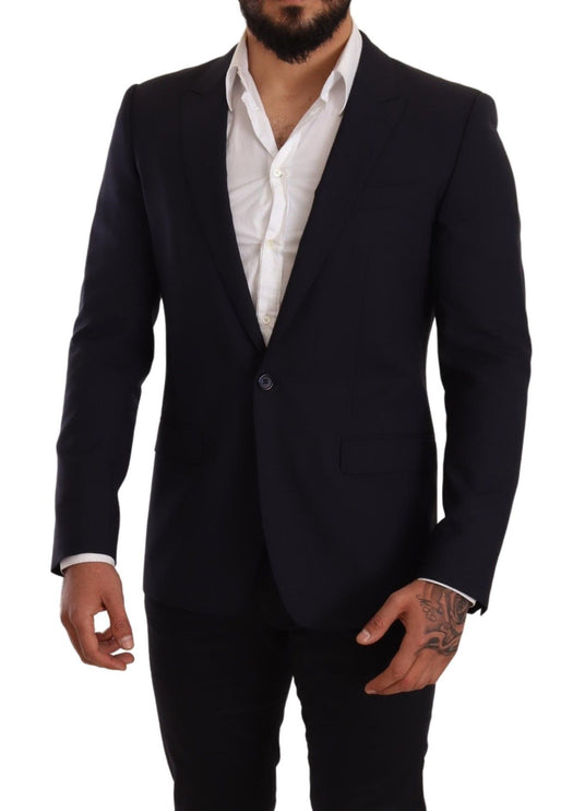 Blazer Martini Elegant Navy par des tailleurs renommés