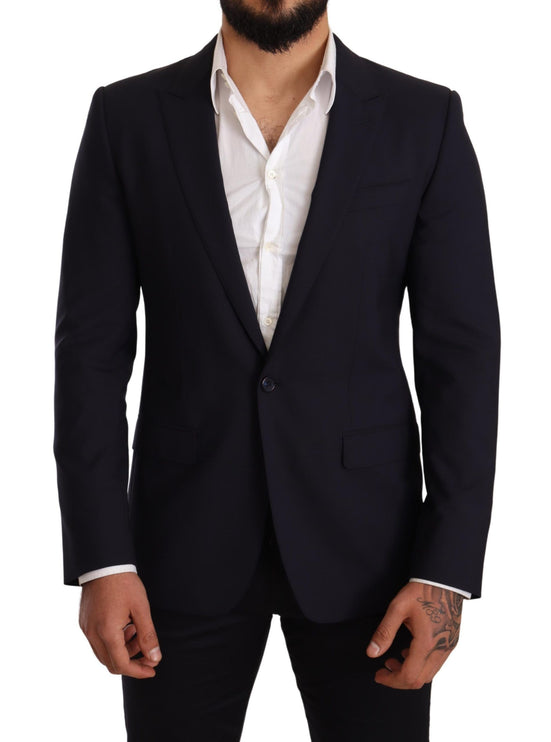 Blazer Martini Elegant Navy par des tailleurs renommés