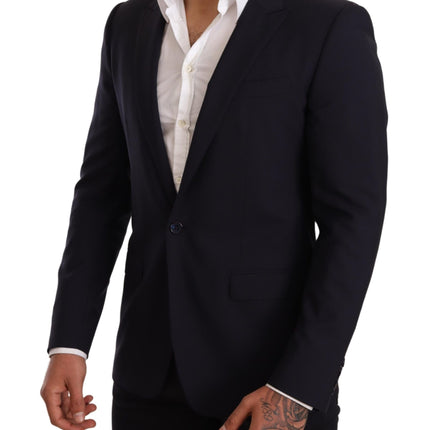 Blazer Martini Elegant Navy par des tailleurs renommés