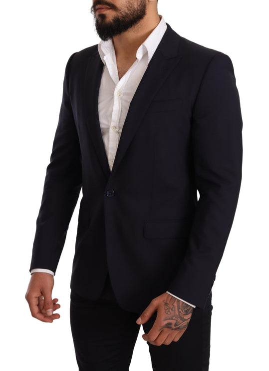 Blazer Martini Elegant Navy par des tailleurs renommés