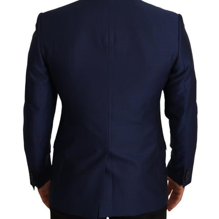 Blazer Martini en laine bleu marine