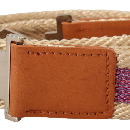 Ceinture de mode en cuir multicolore élégant