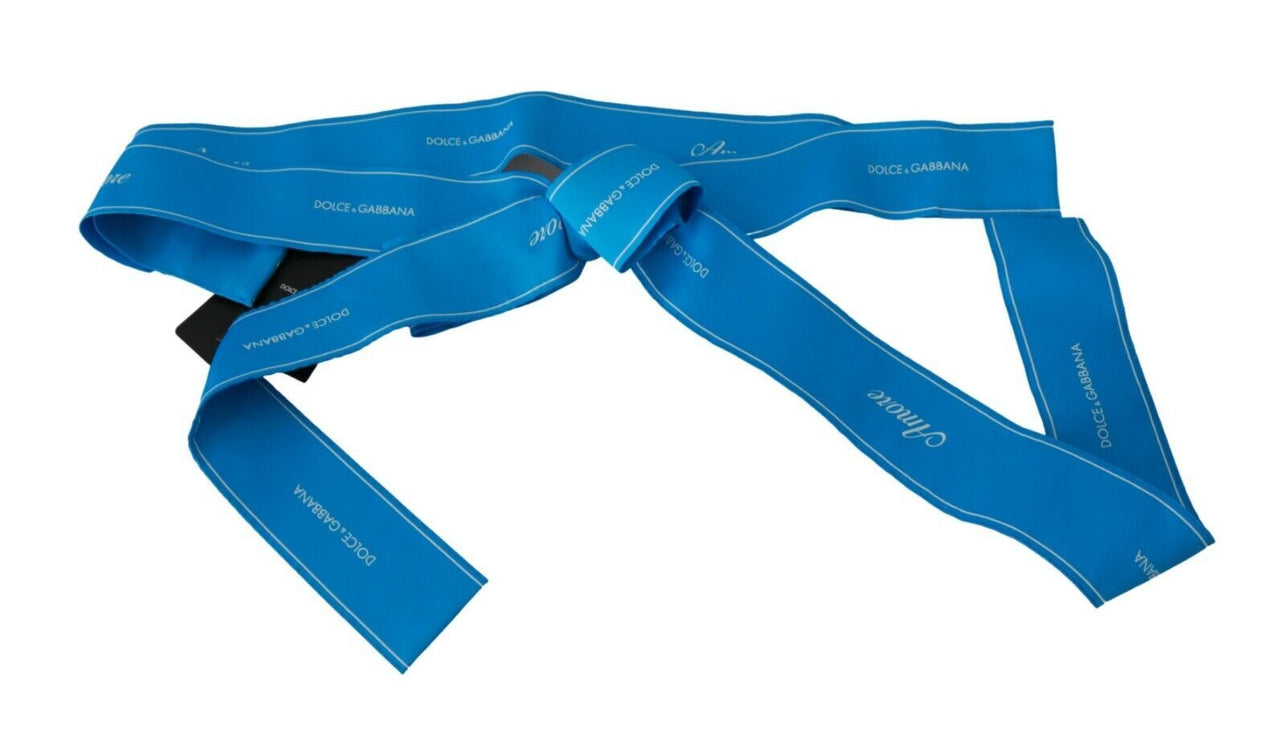 Ceinture de taille bleue élégante de Bow Snap Blue