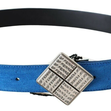 Ceinture en cuir bleu royal élégant