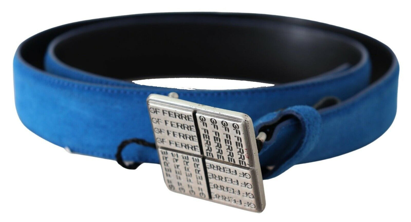 Ceinture en cuir bleu royal élégant