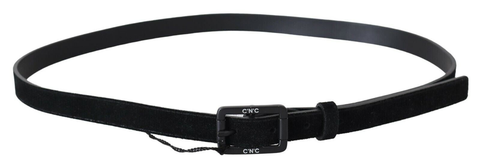 Ceinture classique en cuir noir élégant