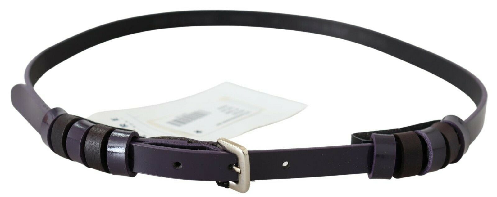 Ceinture de mode en cuir violet élégant