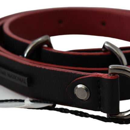 Ceinture en cuir double ton élégante