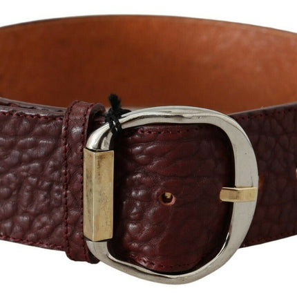 Elegante riem van bruin leer