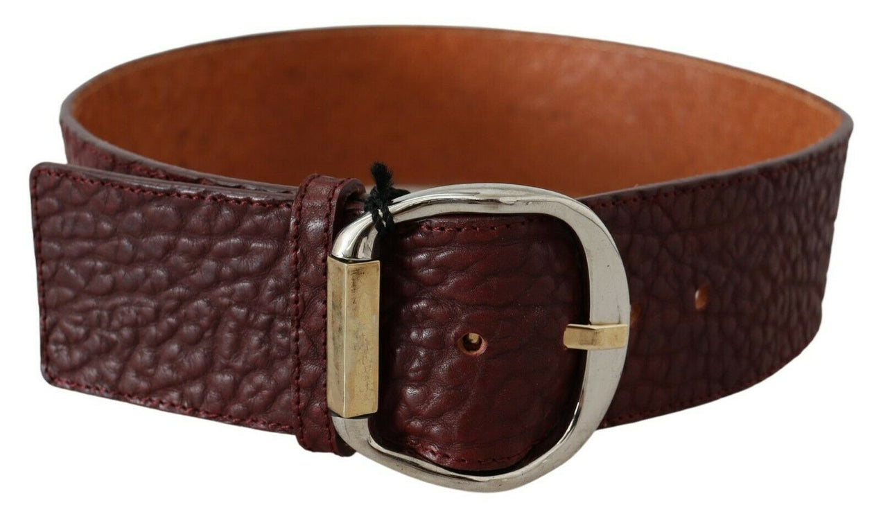 Ceinture de mode en cuir marron élégant