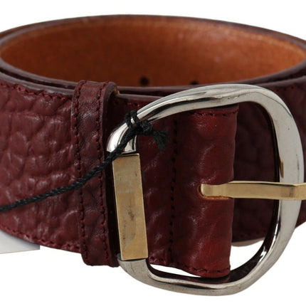 Elegante riem van bruin leer