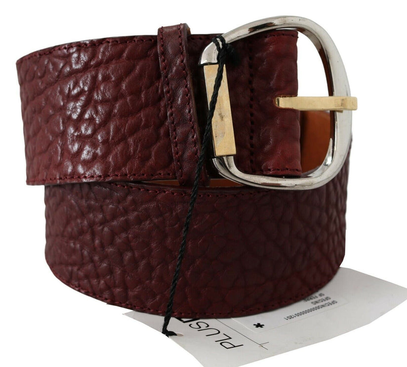 Ceinture de mode en cuir marron élégant