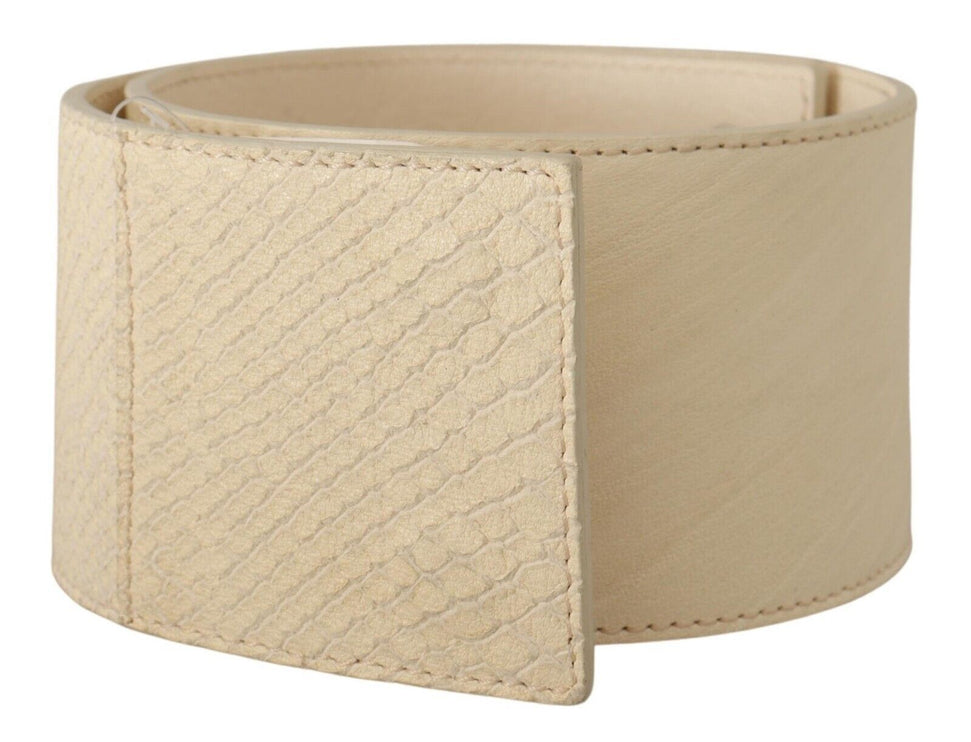 Ceinture de mode blanche élégante