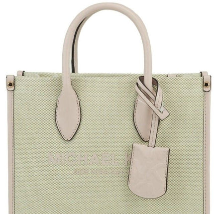 Mirella Small Powder Blush Canvas Shopper Crossbodybag Purse