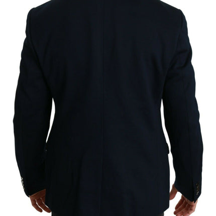 Blazer pour hommes bleu foncé élégant