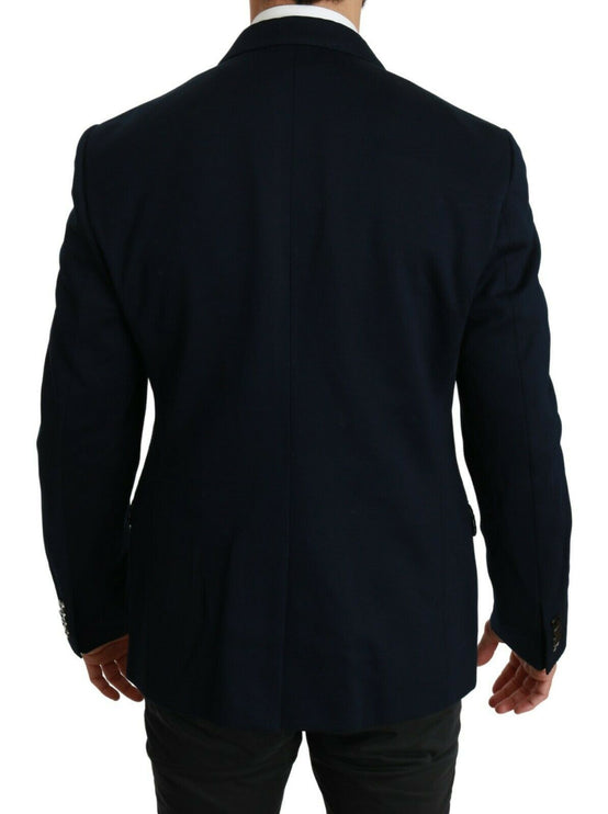 Blazer pour hommes bleu foncé élégant