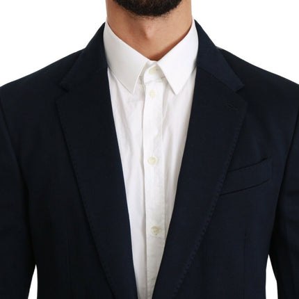 Blazer pour hommes bleu foncé élégant