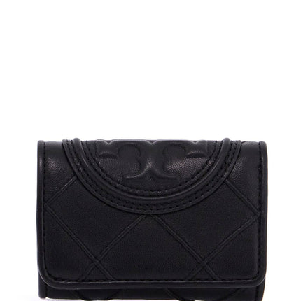 Tory Burch quilted tri-fold fleming