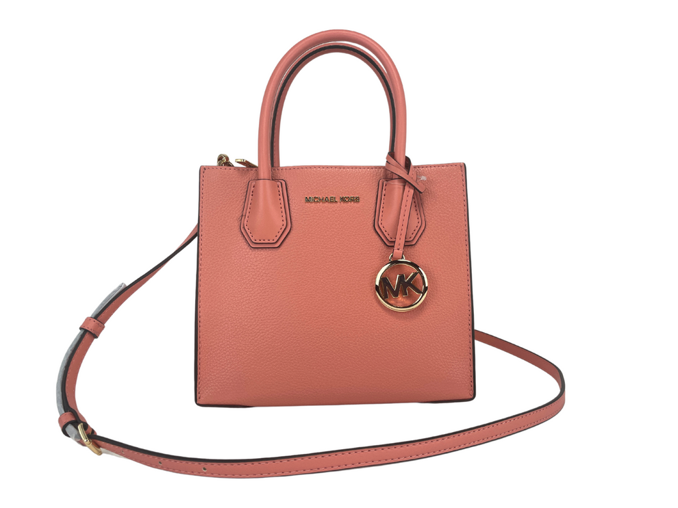 Mercer Bolso Crossbody Mediano de Piel de Cabra Sherbet Pebble Monedero