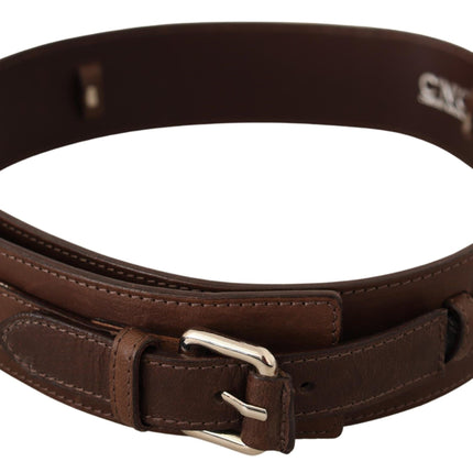 Ceinture de mode en cuir marron élégant