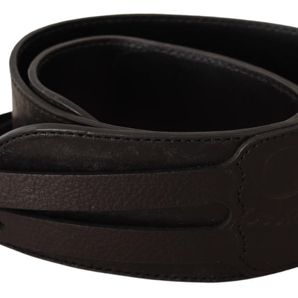 Ceinture en cuir à double boucle élégante