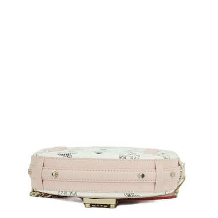 Patricia Mini Firefly Red Visetos en cuir crossbody bandoue sac à main sac sac à main