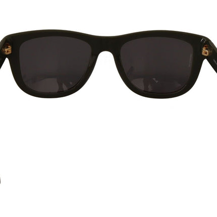 Occhiali da sole di design acetato nero chic