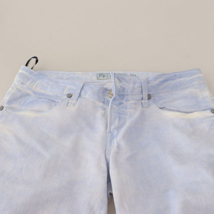 Jeans in denim in cotone azzurro