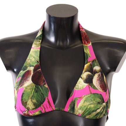 Top de bikini floral elegante