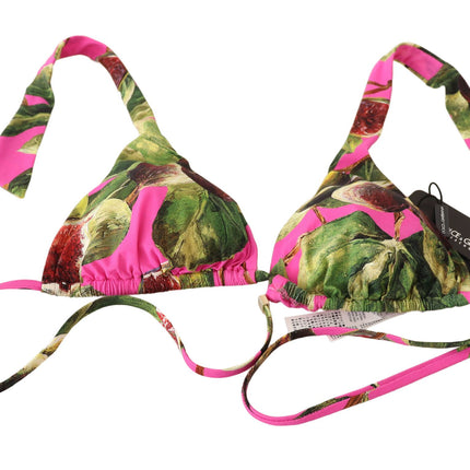 Top de bikini floral elegante