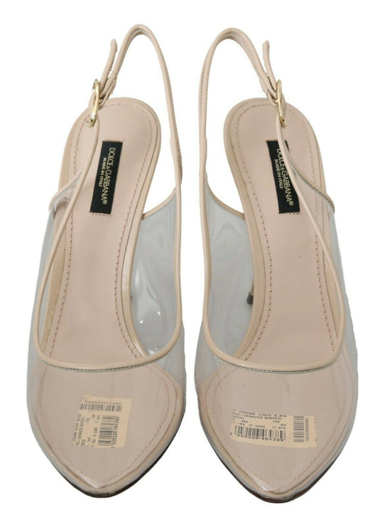 Elegantes tacones nudos beige beige