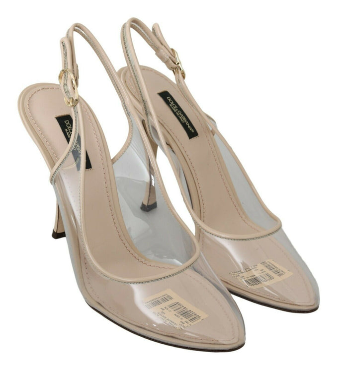 Elegantes tacones nudos beige beige