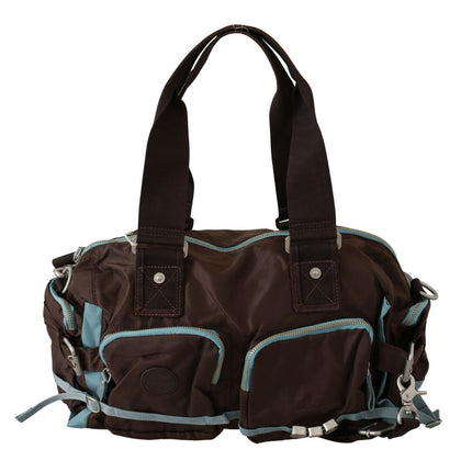 Elegant Duffel Travel Bag in Earthy Brown