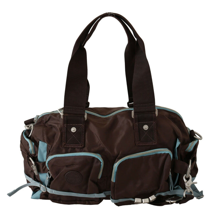 Elegante Duffel Reistas in Aardebruin