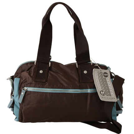 Elegant Duffel Travel Bag in Earthy Brown