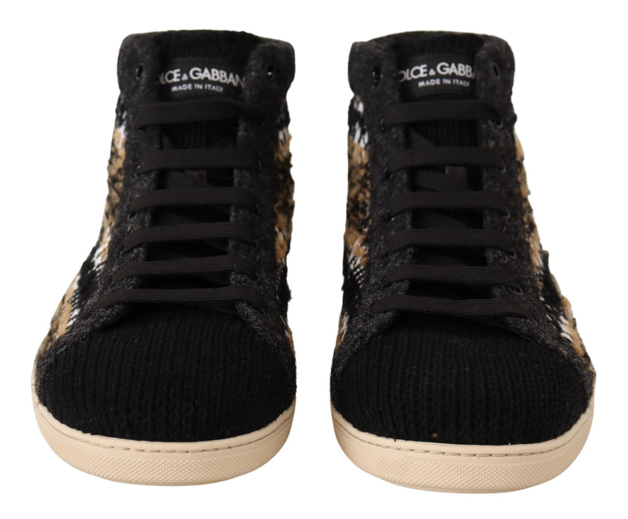 Sneaker di moda di Beige High Top