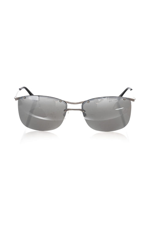 Lunettes de soleil Silver Clubmaster élégantes