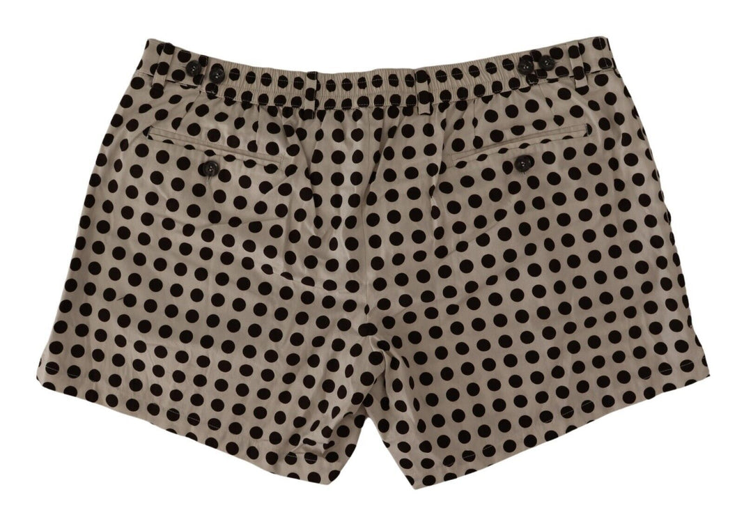 Elegante polka dot katoenen shorts