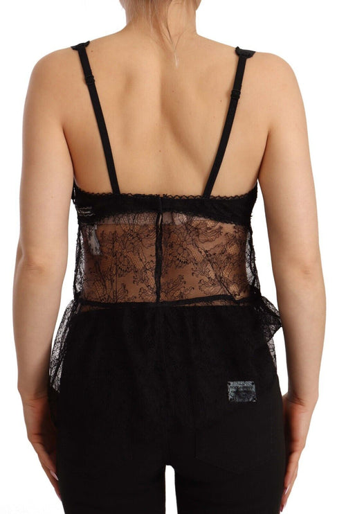 Elegante chimica della lingerie di seta nera