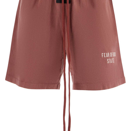 Fear Of God ESSENTIALS heavy jersey soccer shorts