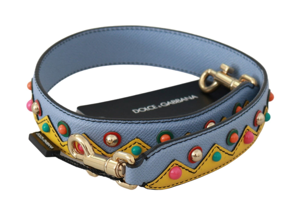 Accessorio per la tracolla in pelle multicolore