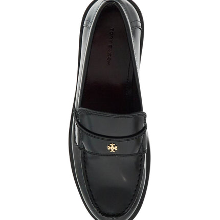 Tory Burch classic leather box moccasins