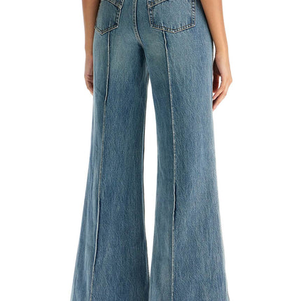 Zimmermann wide leg jeans illustration design product