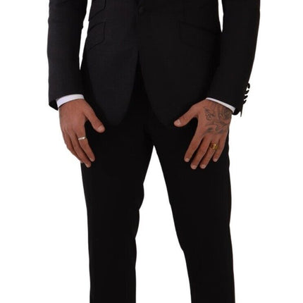 Ensemble de costume noire SICILIA Slim Fit