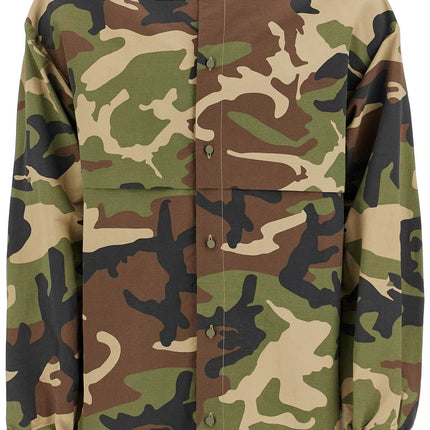 Fear Of God ESSENTIALS nylon camouflage overshirt for