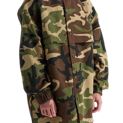 Fear Of God ESSENTIALS nylon camouflage overshirt for