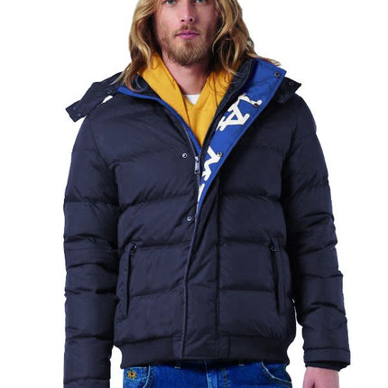 Veste de sport élégante avec capuche en bleu marine