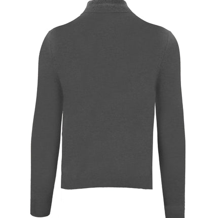 Gray Cashmere Men Sweater