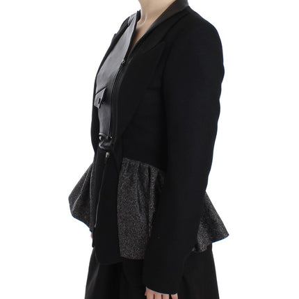 Elegante chaqueta de blazer monocromante